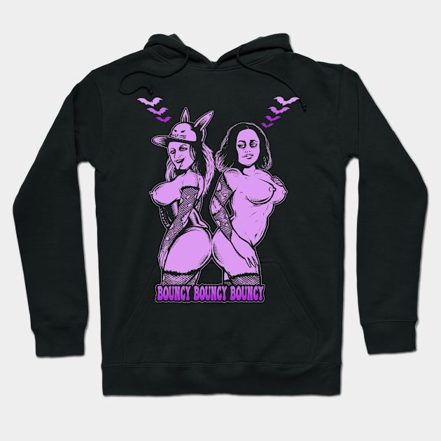 Sexy Women Hoodie by wildsidecomix